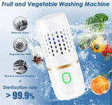 Fruit and Vegetable Purifier Cleaner Washing Machine Capsule Shape Disinfection OH-Ion Purification Technology