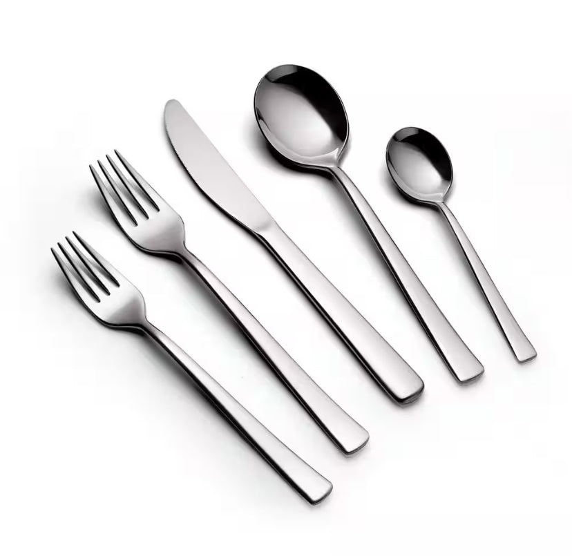 Berlin 20-Piece 18/10 Stainless Steel Flatware Set