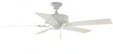 Barrow Island 52 in. Indoor/Outdoor Wet Rated White Ceiling fan