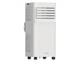 6,000 BTU 115-Volt Portable Air Conditioner for 250 sq. ft Rooms in White, Powered by Hubspace