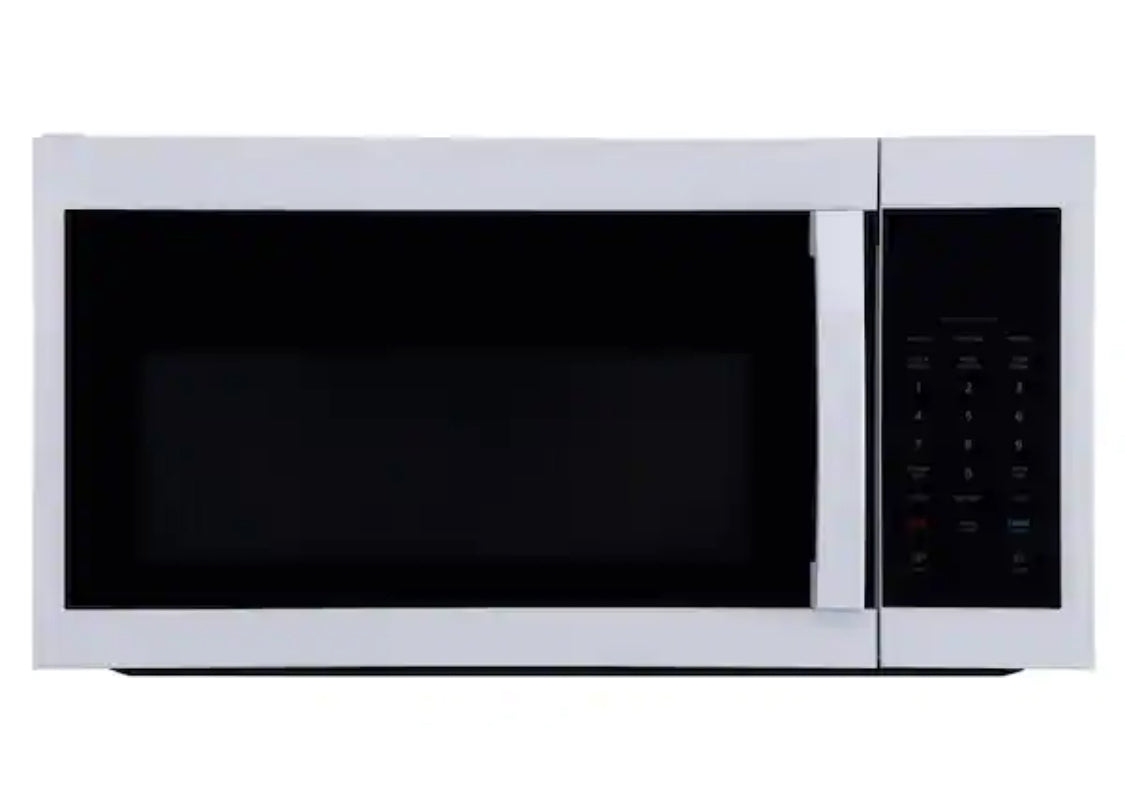 1.7 cu. ft. 1000-Watt Over the Range Microwave in White