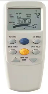 3-Speed Universal Ceiling Fan Thermostatic Remote Control with LCD Display