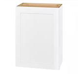 Avondale Shaker Alpine White Ready to Assemble Plywood 21 in Wall Kitchen Cabinet (21 in W x 30 in H x 12 in D)