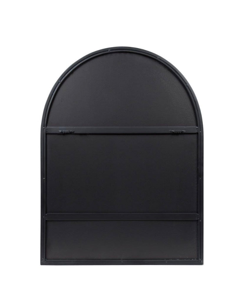 36 in. W x 36 in. H Black Vanity Round Wall Mirror Aluminum Alloy Frame Bathroom Mirror