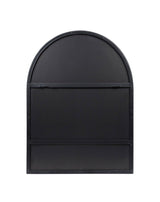 36 in. W x 36 in. H Black Vanity Round Wall Mirror Aluminum Alloy Frame Bathroom Mirror