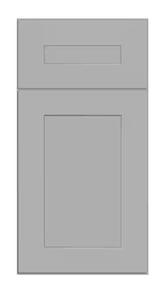 30 in. W x 24 in. D x 34.5 in. H Ready to Assemble Plywood Shaker Base Kitchen Cabinet in Dove Gray