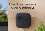 Outdoor 4-Core-Wireless Battery Operated Smart Security Camera System w/ 5-Cameras and Included Sync Module Core, Black