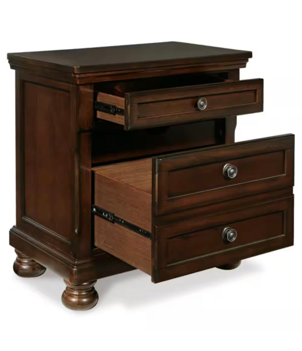 Porter Brown 2-Drawers 28.75 in. W Nightstand