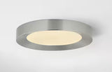 Calloway 15 in. Brushed Nickel Selectable LED Flush Mount