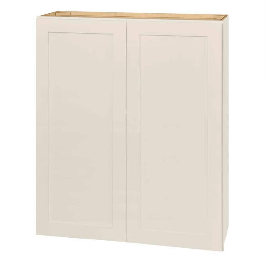 Avondale 36 in. W x 12 in. D x 42 in. H Ready to Assemble Plywood Shaker Wall Kitchen Cabinet in Antique White