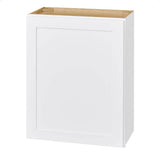 Avondale Shaker Alpine White Ready to Assemble Plywood 24 in Wall Kitchen Cabinet (24 in W x 30 in H x 12 in D)