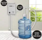 Bottled Water Dispensing Pump System, 110-Volt 20 ft. US Plug High Flow Bottled Water Pump with Single Inlet