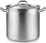 Professional Grade 11 qt. Stainless Steel Stock Pot with Lid