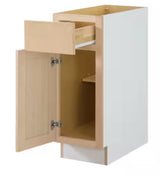 12 in. W x 24 in. D x 34.5 in. H Ready to Assemble Base Kitchen Cabinet in Unfinished with CLICKREADY Technology