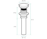 1.75 in. Residential Sink Drain in Chrome
