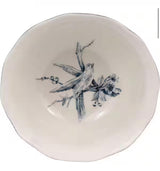 Adelaide 16-Piece Blue and White Dinnerware Set (Service for 4)