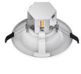 5/6 in. Integrated LED Deep Baffle Canless Recessed Light Kit with Lumen Select and CCT, (1-Pack)