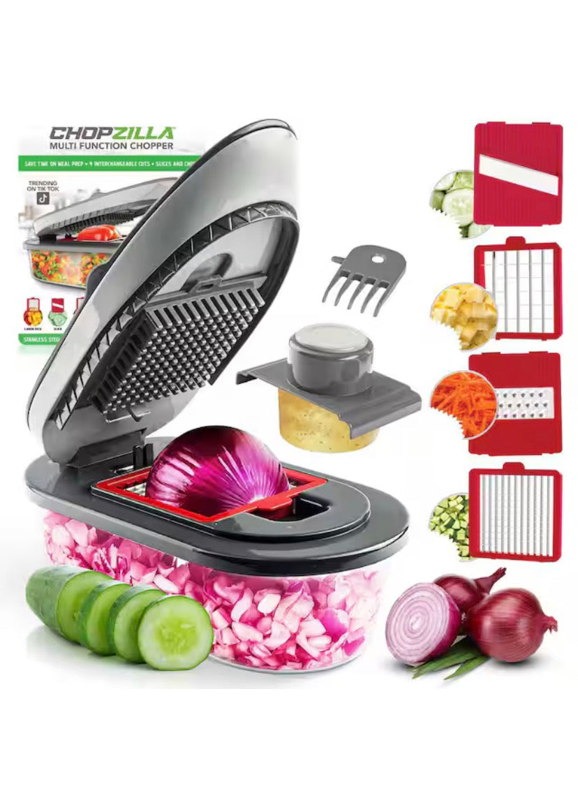 Chopzilla Portable Multi Function Chopper with 4 Blades