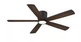 Britton 52 in. Integrated LED Indoor Matte Black Ceiling Fan with Light Kit and Remote Control