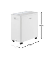 25 pt. Dehumidifier up to 1,500 sq. ft. ENERGY STAR for Basement, Garage, or Wet Rooms in White