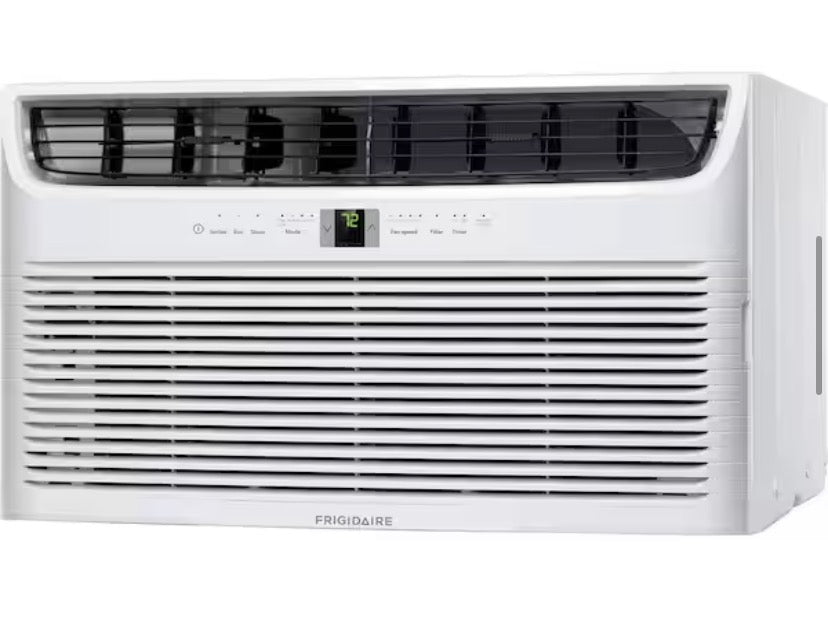 10,000 BTU Through the Wall Room Air Conditioner Cools 450 sq. ft .with Remote in White 115/120V