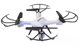 Pro Quadcopter Drone with Wi-Fi Camera, Remote and Phone Holder, White