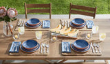 Azria Melamine Salad Plates in Laguna Blue (Set of 6)