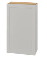 Avondale 24 in. W x 12 in. D x 42 in. H Ready to Assemble Plywood Shaker Wall Kitchen Cabinet in Dove Gray