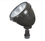 14-Watt 1100 Lumens CE Bronze Hardwired Integrated LED Metal Spot Landscape Flood Light