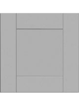 Richmond Vesuvius Gray Plywood Shaker Ready to Assemble Base Kitchen Cabinet Soft Close 21 in W x 24 in D x 34.5 in H