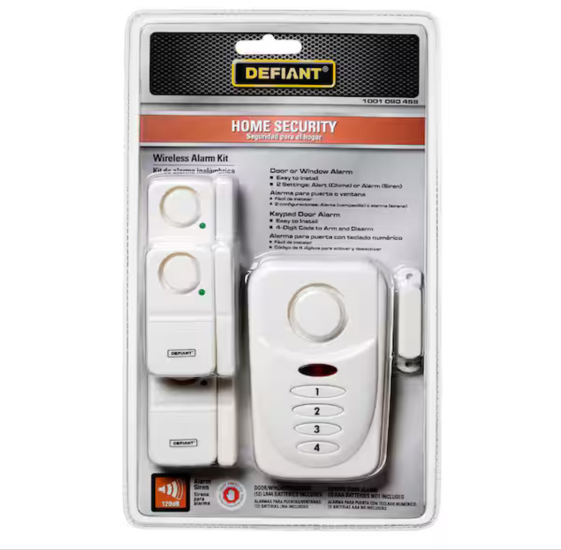 Wireless Home Security Door/Window Alarm Kit