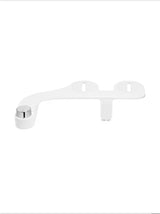 FreshSpa Comfort+ Ambient Temperature Non-Electric Bidet Attachment in White