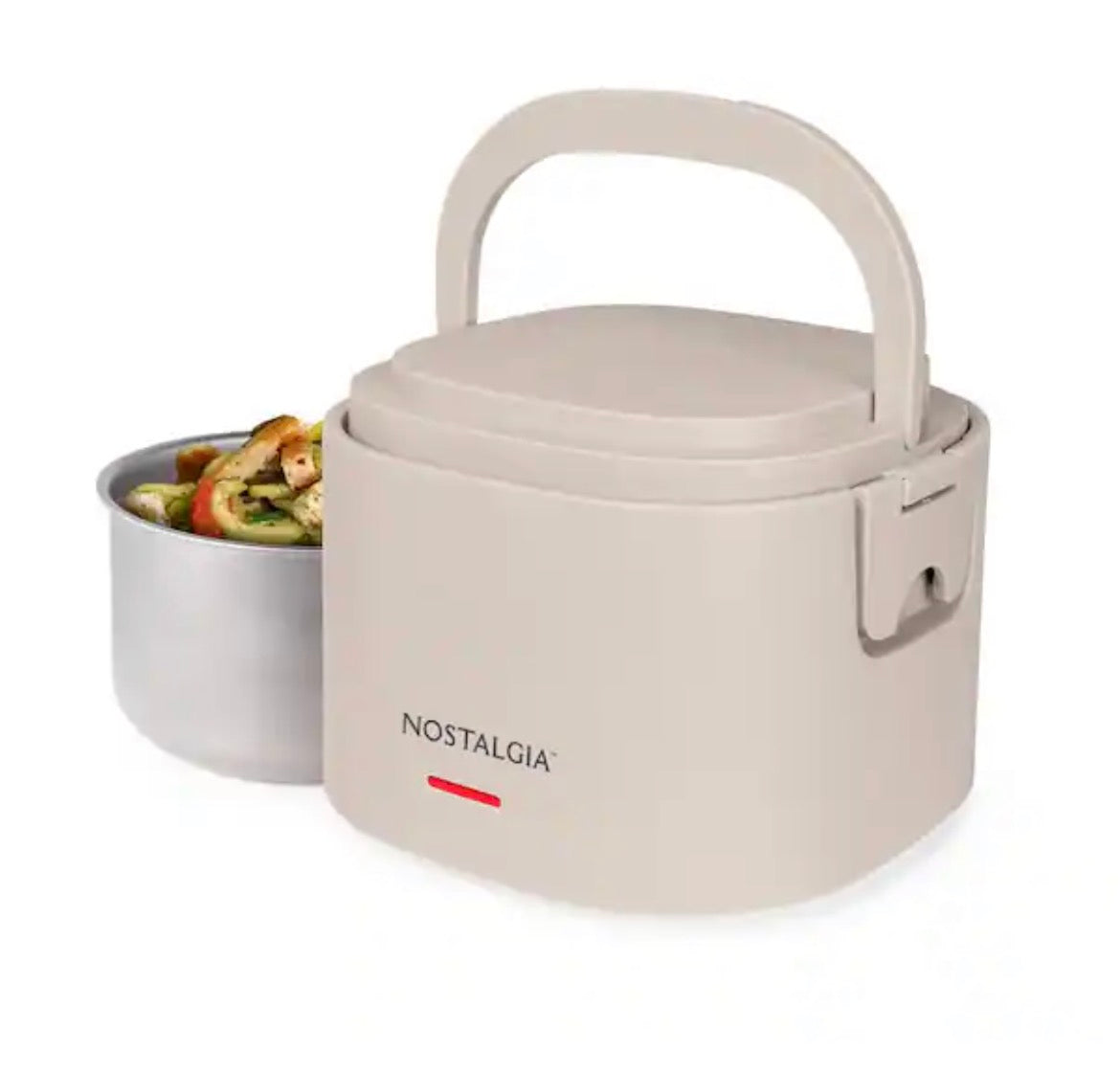 Oatmeal 20 oz. Portable Heated Lunch Box