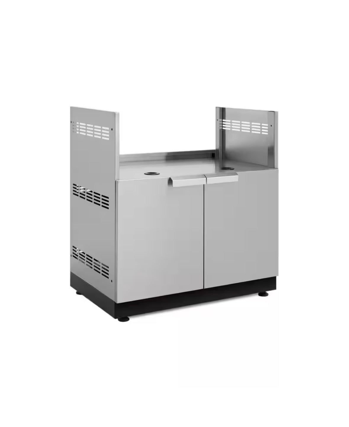 Outdoor Kitchen Stainless Steel 33 in. W x 36.4 in. H x 23 in. D Insert Gas Grill Cabinet