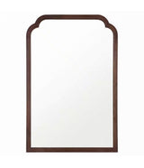 Walnut 24 in.W x 36 in.H Farmhouse Vanity Mirrors for Wall Decor with Wood Frame