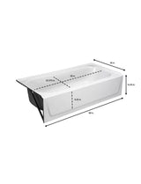 Aloha 60 in. x 30 in. Soaking Bathtub with Left Drain in White