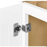 Avondale 9 in. W x 12 in. D x 36 in. H Ready to Assemble Plywood Shaker Wall Kitchen Cabinet in Alpine White
