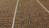 Natural Stripes Brown 6 ft. x 9 ft. Striped Indoor/Outdoor Area Rug