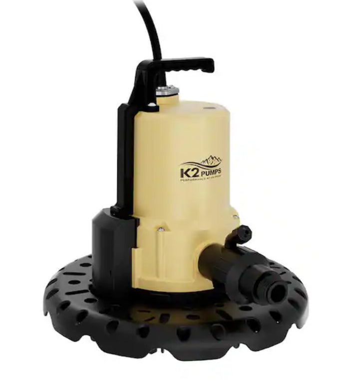 1/4 HP Automatic Submersible Pool Cover Pump