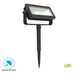 150-Watt Equivalent Low Voltage Black Integrated LED Outdoor Landscape Flood Light with 3 Levels of Intensity