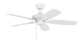 Gazebo III 42 in. Indoor/Outdoor Wet Rated Matte White Ceiling Fan