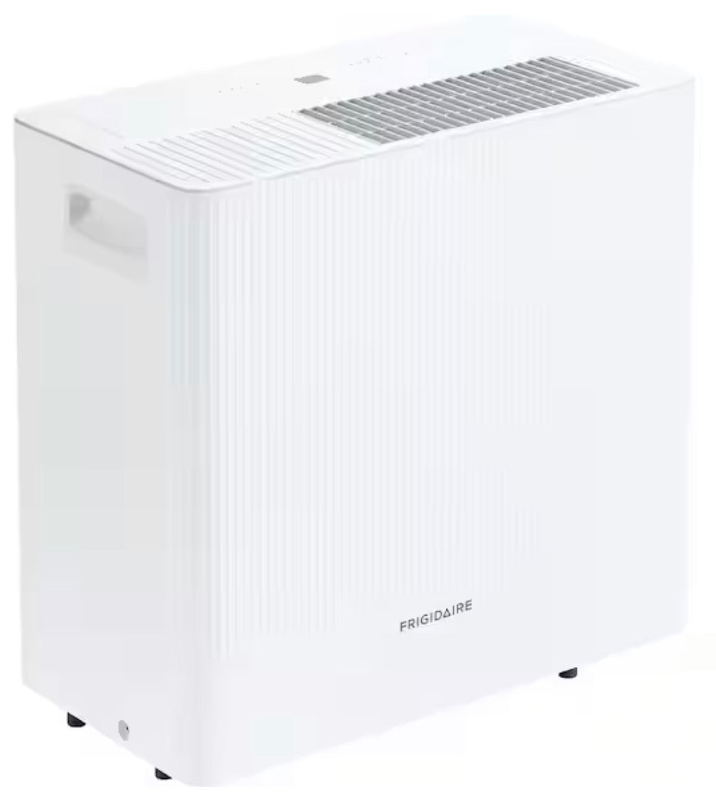 50 Pt. 4500 sq. ft. Dehumidifier in. White with Pump and Bucket