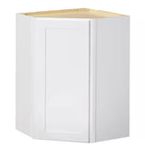 Avondale Shaker Alpine White Ready to Assemble Plywood 24 in Wall Corner Kitchen Cabinet (24 in W x 30 in H x 24 in D)