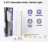 19 in. White LED Task Lamp with Color Changing