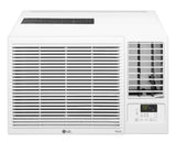 12,200 BTU 230/208V Window Air Conditioner Cools 570 Sq. Ft. with Heater and Wi-Fi Enabled in White