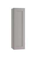 18 in. W x 12 in. D x 42 in. H Ready to Assemble Plywood Shaker Wall Kitchen Cabinet in Dove Gray