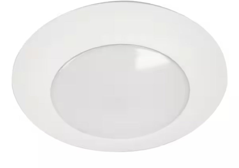 HILCE 6 in. 3000K Integrated LED Recessed Light Trim (6-Pack), Title 20 Compliant