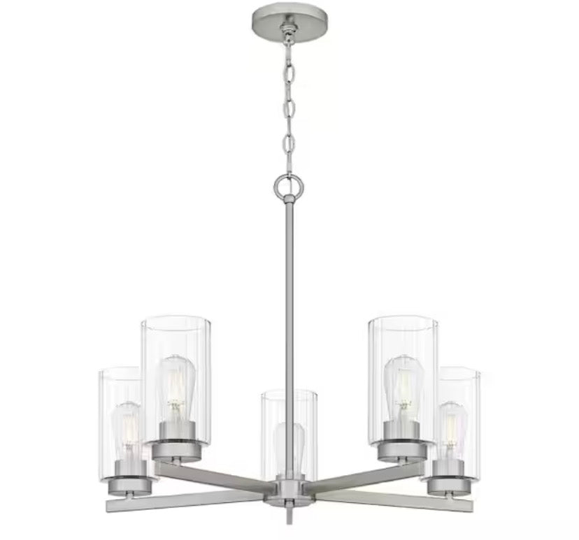 Katalyst 15 in. 3-Light Matte Black Color Choice Selectable CCT LED with Night Light Semi-Flush Mount Ceiling Light