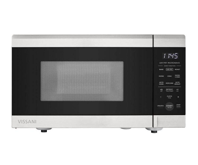 0.9 cu. ft. 900-Watt Countertop Convection Microwave in Stainless Steel with Air Fryer