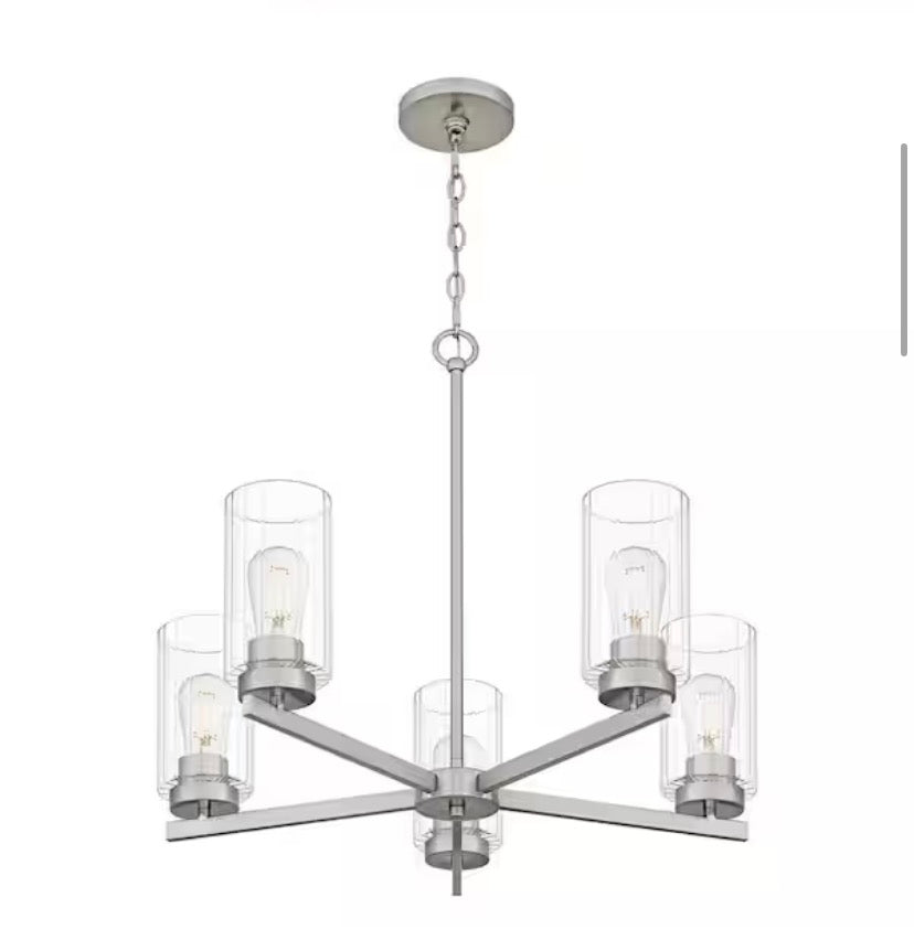 Katalyst 15 in. 3-Light Matte Black Color Choice Selectable CCT LED with Night Light Semi-Flush Mount Ceiling Light
